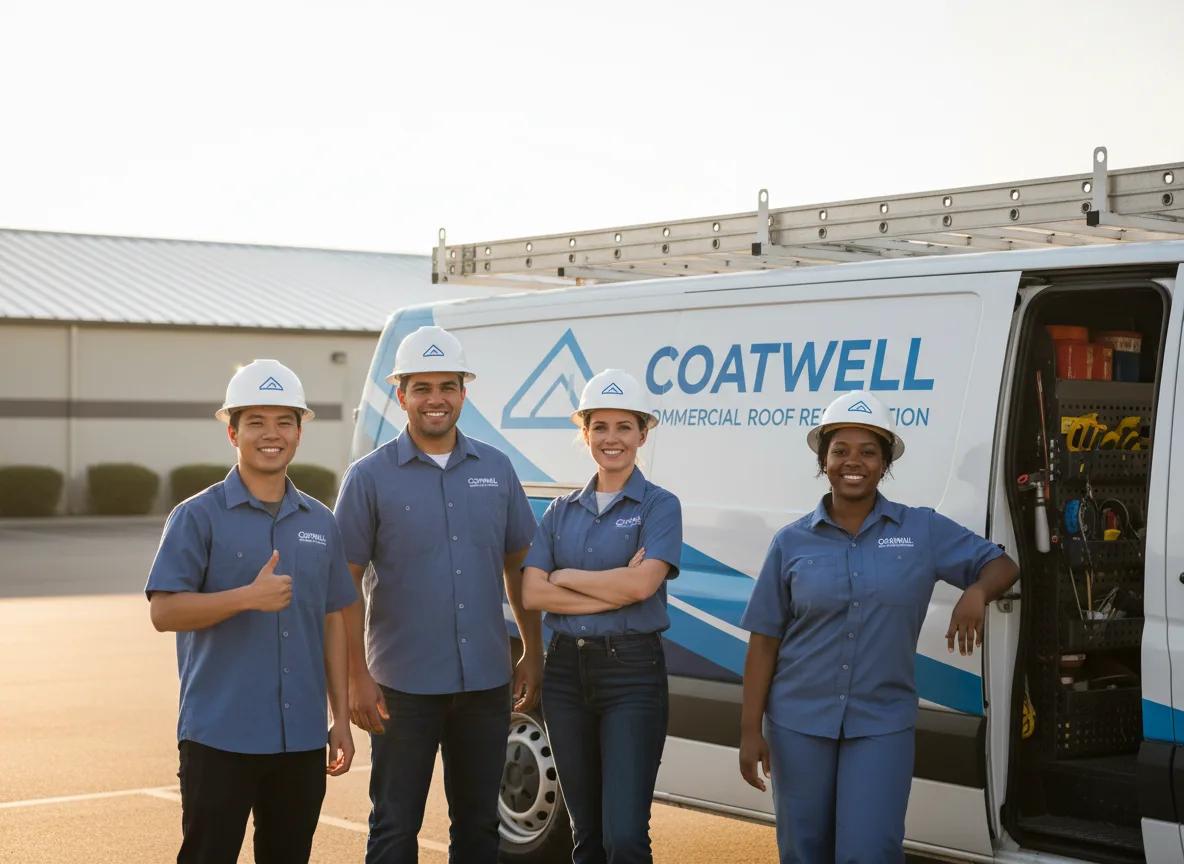 Commercial roof coating company in Sargents, CO